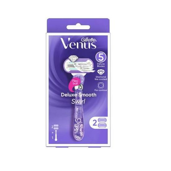Бритва Venus Swirl Основной продукт План/Выберите 1 из 2 сменных кассет