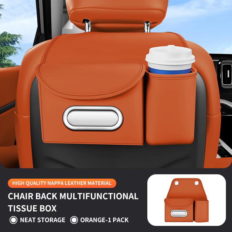 Car Seat Backtissue Bag For Chery Tiggo 7 Tiggo 8 Tiggo 5x OMODA C5 Arrizo 8 PHEV Chair Back Multi-Function Tissue Box Accessory