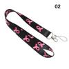 Heart Neck Strap ID Card Mobile Phone Strap Hang Rope Badge Holder Lanyard