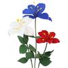 Foam Material Velvet Flower Large Scale Base Flowers Runway Decoration Fake Flowers  Event Venue