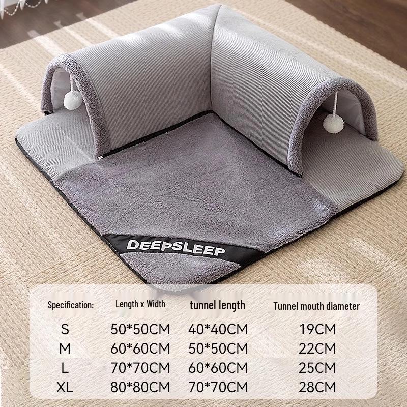 Трансграничная кошачья вилла: Уютное осенне-зимнее гнездышко для котят и собак