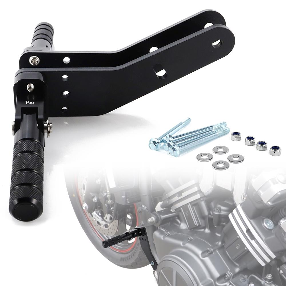 For Yamaha V-Max 1200 1985-2002 2003 2004 2005 2006 2007 Motorcycle Rider Foot Peg Footrest Kit Adjustable Highway Peg Mounts
