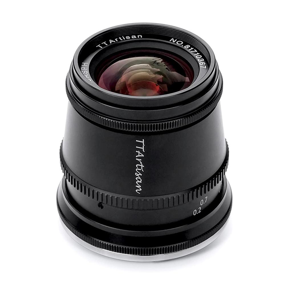 TTArtisan 17mm C ASPH Micro Four Thirds Meisho Single Focus f/1.4 Lens, Optical, (Type A)