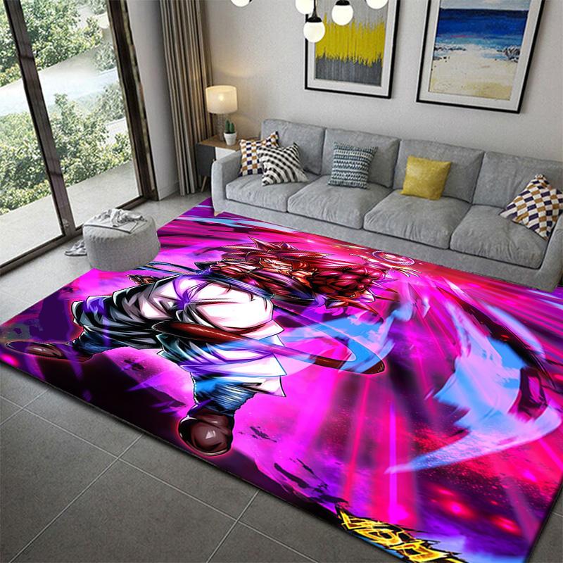 Dragon Ball Wukong Pattern Decorative Carpetanime soft washable cartoon floor carpet