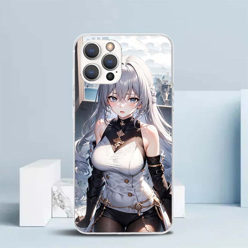 Чехол-бампер Honkai Star Rail Броня Ранд для iPhone 16 17 Air 15 14 Pro Max 16E Чехол для телефона 13 Mini 12 11 7 SE 8 С рисунком Подходящий