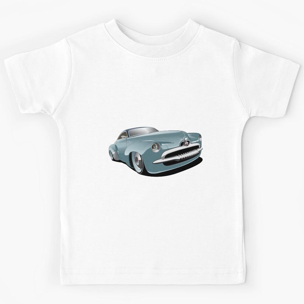 Holden Efijy Concept Car - Skipper Blue/Blue Bird Blue Kids T-Shirt