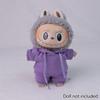 For 17cm Labubu Doll Clothes Fashion Clothes Hoodies Doll Clothes Color Match Hoodies Dolls Accessories Cute Decoration Little Cloths