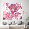 Кавайная Аниме Cardcaptor Sakura Гобелен Украшение комнаты Домашнее украшение Декоративные аксессуары для гобеленов Милое украшение для комнаты