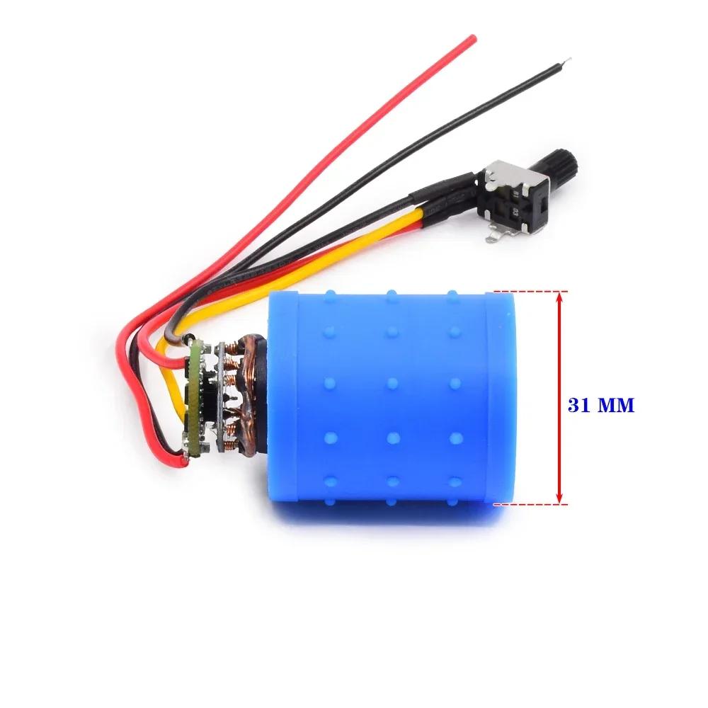 Dc 12V 24V 100,000 RPM micro brushless ducted fan Aluminum impeller hair dryer ultra-high speed motor motor