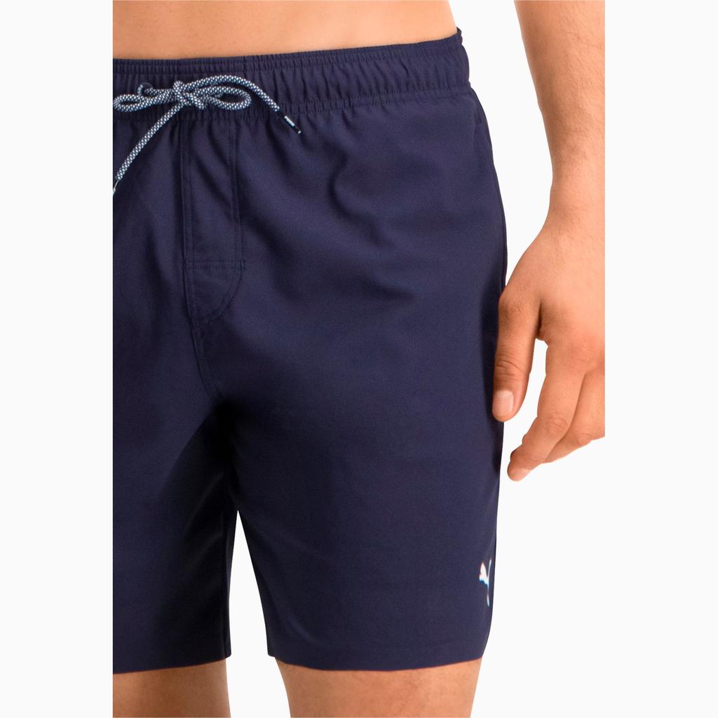 Men's swimming trunks Puma SWIM MEDIUM LENGTH navy blue 90766001 r M