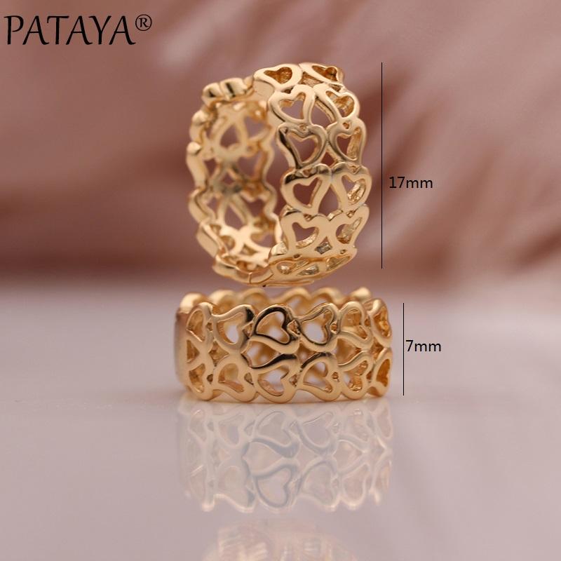 Свадебные серьги из розового золота