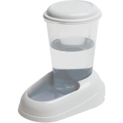 Пластиковый диспенсер для воды Nadir 3 л - 29,2x20,2x28,8 см - Белый - Собака и кошка