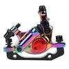 HB100 Bike Aluminium Alloy Hydraulic Disc Brake Set Front Rear for Mountain Road Bicyclecolorful