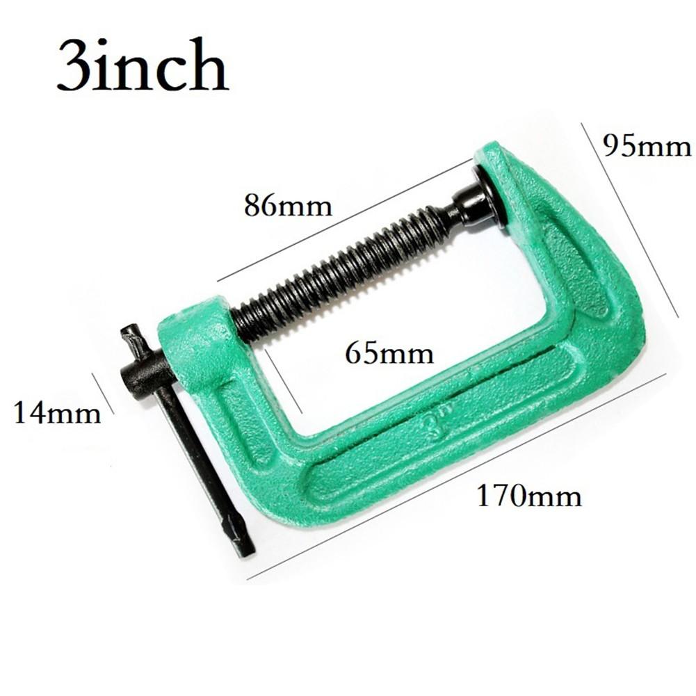 Струбцина G-типа Сверхпрочная струбцина Деревообрабатывающая струбцина Плавное скручивание