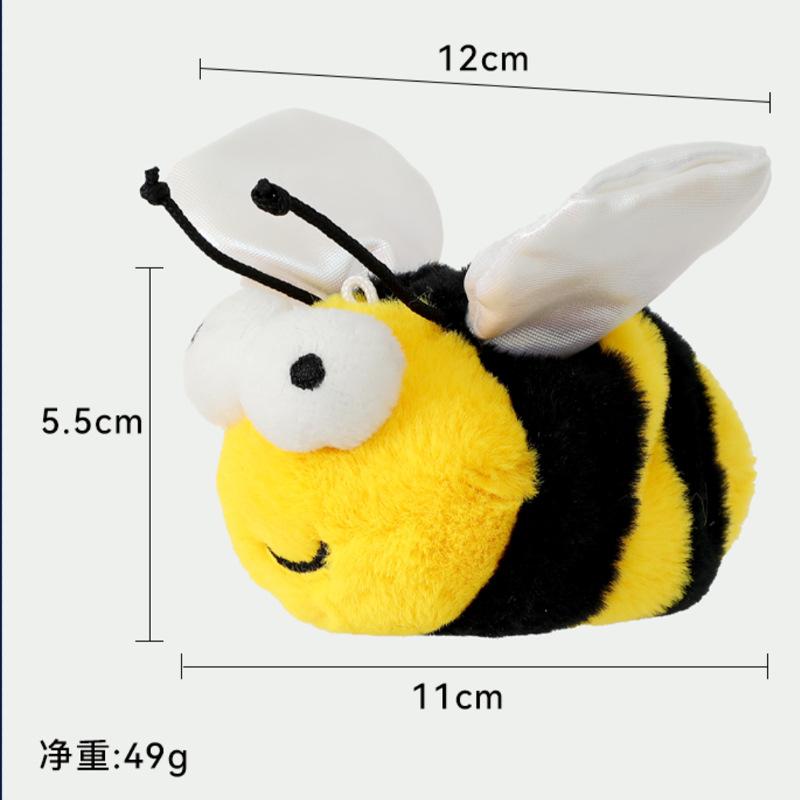Electric Cat Toy Fluttering Bird Woodpecker Simulation Wing Flapping Squeaky Toy Flying Squirrel Plush Pet Toy Interactive Teaser Wand