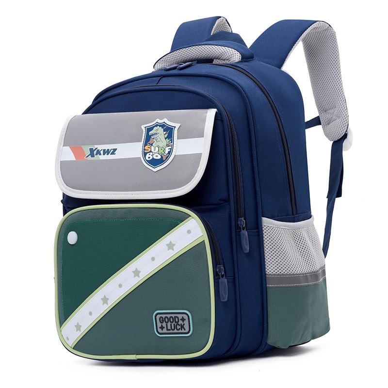 Прочный детский рюкзак из ткани Оксфорд, милые и забавные стили для мальчиков и школьниц