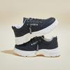 Женские повседневные туфли на толстой платформе Dad Shoes со шнуровкой, нескользящие, для ходьбы, удобные кроссовки из искусственной кожи для бега и тенниса для женщин, дышащие кроссовки