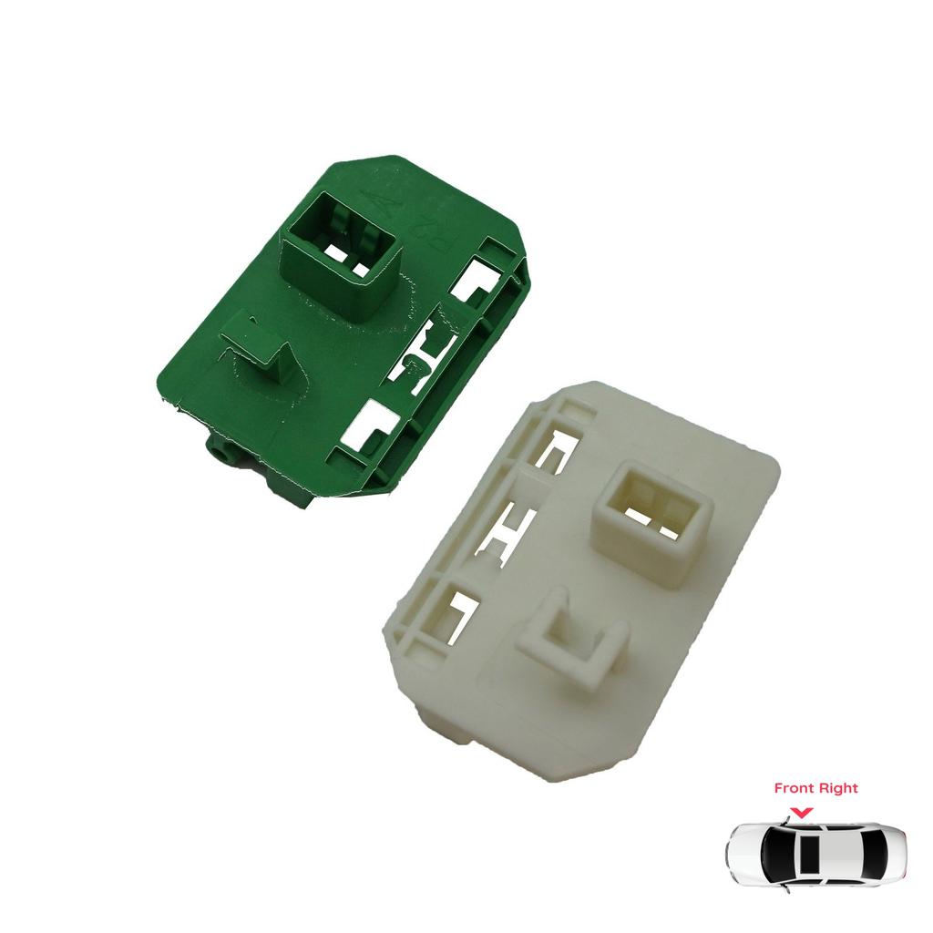 BWR1188+BWR1190 Зажимы для стеклоподъемника спереди справа для Renault Trucks Premium Kerax Midlum DAF LF 45 55 Volvo FL II FE