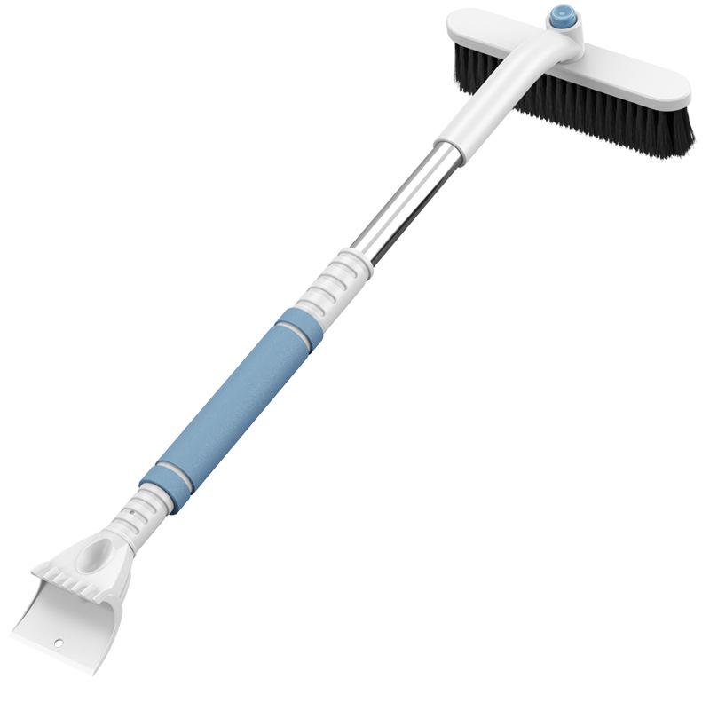 Телескопическая многофункциональная алюминиевая лопата для снега со скребком для льда для автомобилей