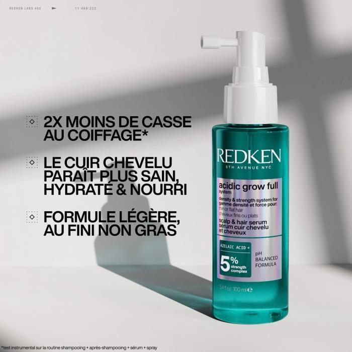 Redken Acidic Grow Full System Scalp & Hair Serum 100ml - sérum fortifiant