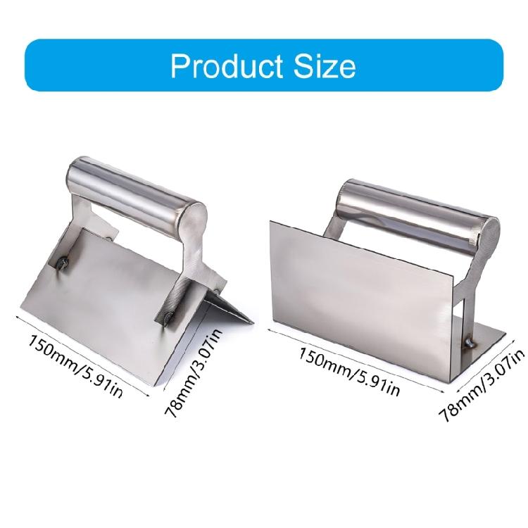 2 шт. Инструмент для углов гипсокартона Инструмент для внешних углов гипсокартона Угловой шпатель из нержавеющей стали Шпатель для выравнивания штукатурки