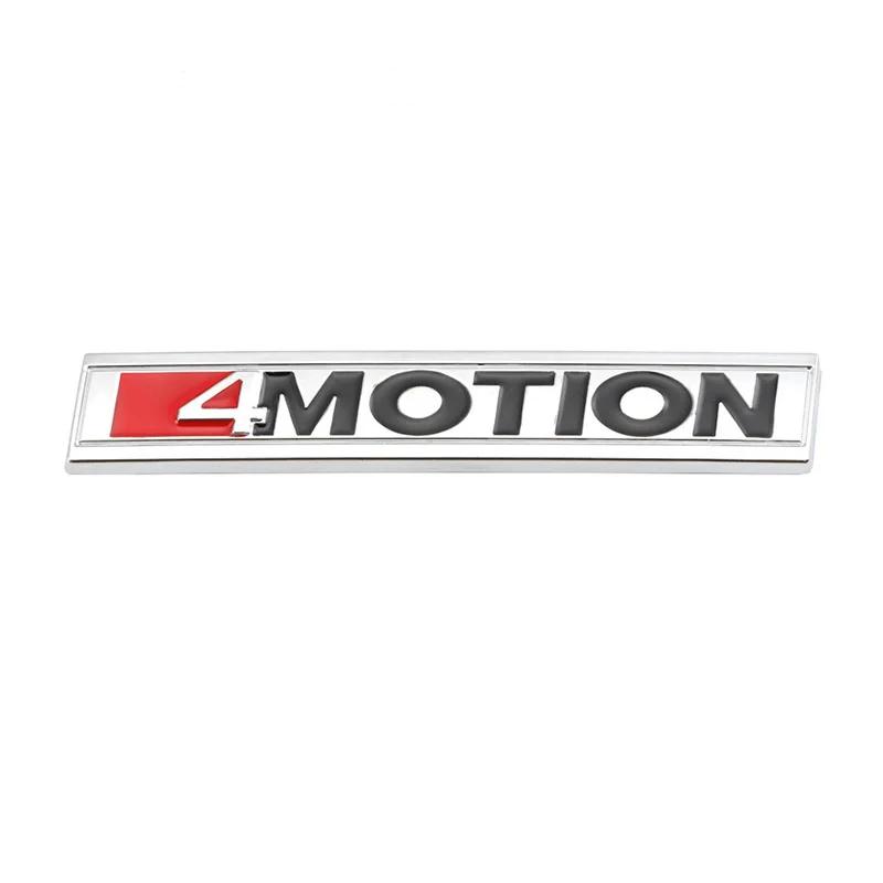 Наклейка на автомобиль 4MOTION Logo Emblem Передняя решетка капота Значок Наклейка для Tiguan golf 4 7 Touareg arteon
