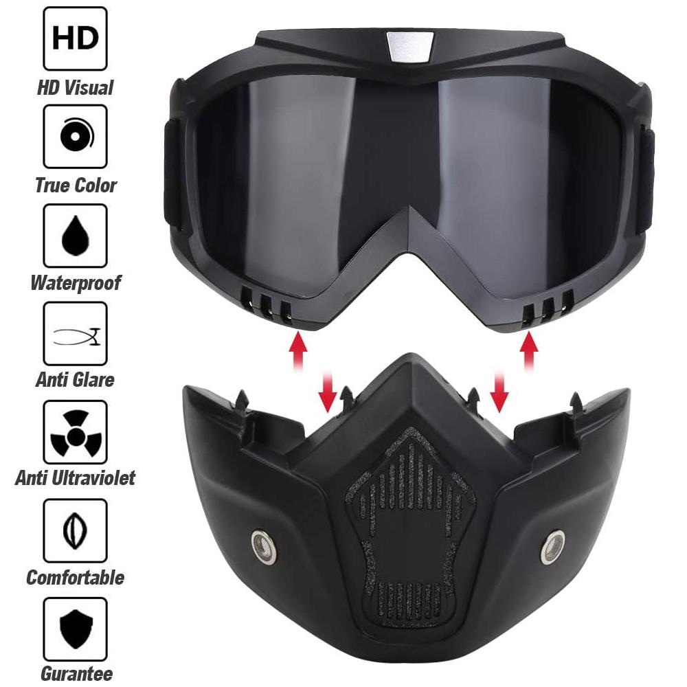 Harley Велосипедные очки для мотоцикла Маска Защита от песка Ветрозащита Горнолыжные очки