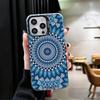 Мягкий чехол для телефона в стиле мандалы для iPhone 15 16 17 Pro Max 17Air 16E 14 Plus 13 12 Mini Ударопрочный задний корпус