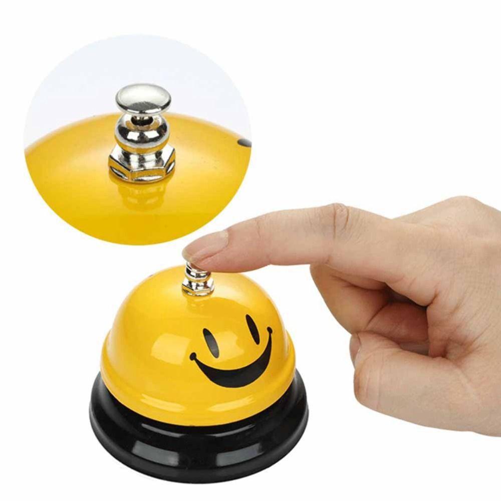 Novelty Restaurant Timer Stable Base Metal Service Bell Creative Desk Call Bell Student Gift