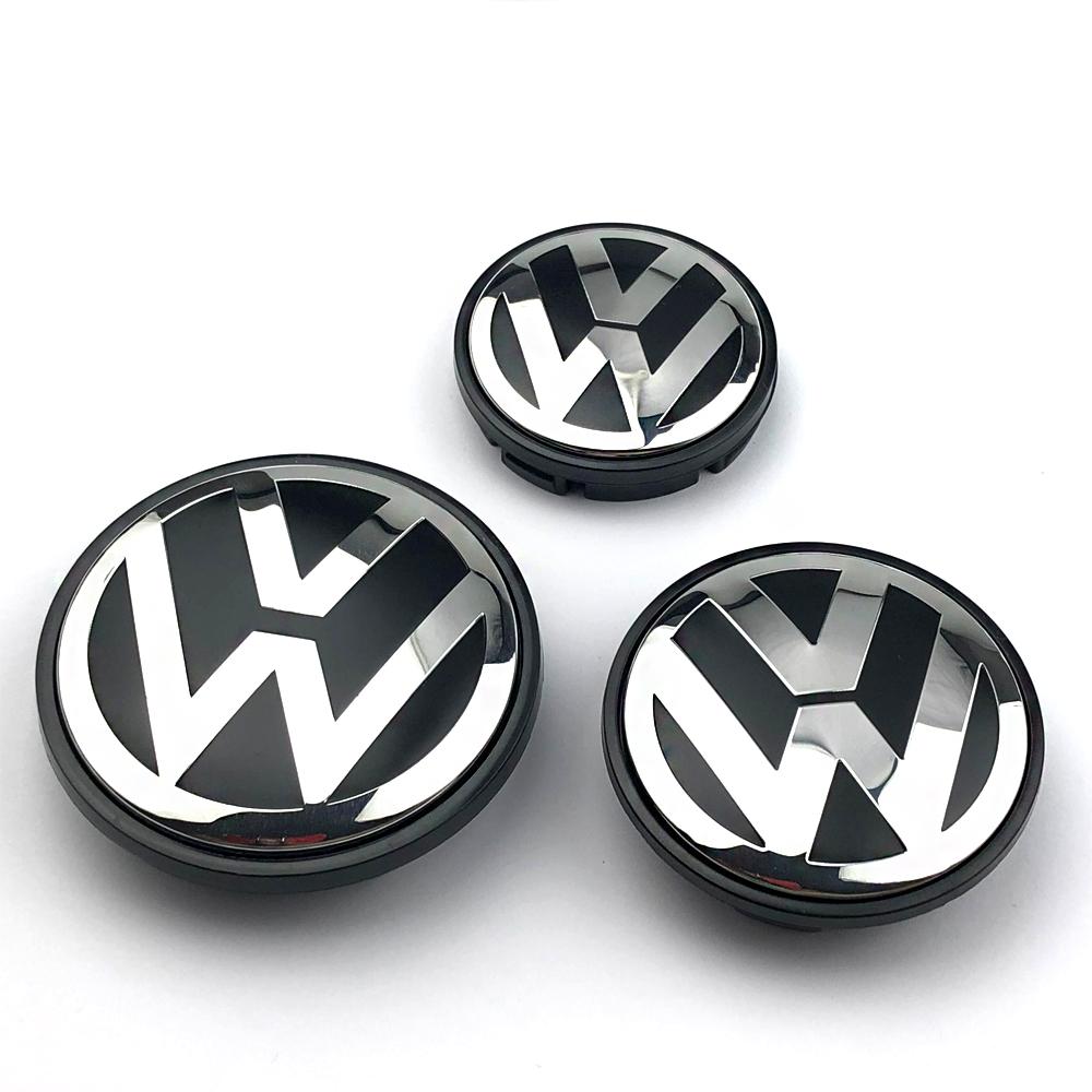 TCFJN1 Z-4pc VW Car Wheel Center Caps Hubcap Cover 4pcs 56mm 65mm 70mm for VW Jetta MK5 Golf Passat styling CC Golf 3B7601171 1J0601171