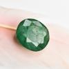 Natural Green Emerald Loose Gemstone Zambian 6.90 ct Oval Cut for Jewelry Making and Gem Collections
