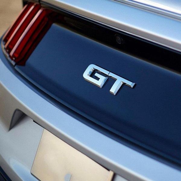 3D металлический логотип автомобиля gt наклейка для Mustang auto задний багажник буквы шрифт автомобиль задний багажник кузов эмблема наклейки