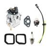 Карбюратор Для-Ryobi RLTGM25CS RLT254FCDSN RLT254FSDSN RBCGM25BB RBCGM25SS Детали газонокосилки Садовый электроинструмент