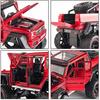 Масштаб 1/22 Benz G63 AMG 6x6 V12, внедорожная черная модель пикапа, игрушечный автомобиль из цинкового сплава со звуком и светом для детей, подарок для мальчиков и девочек