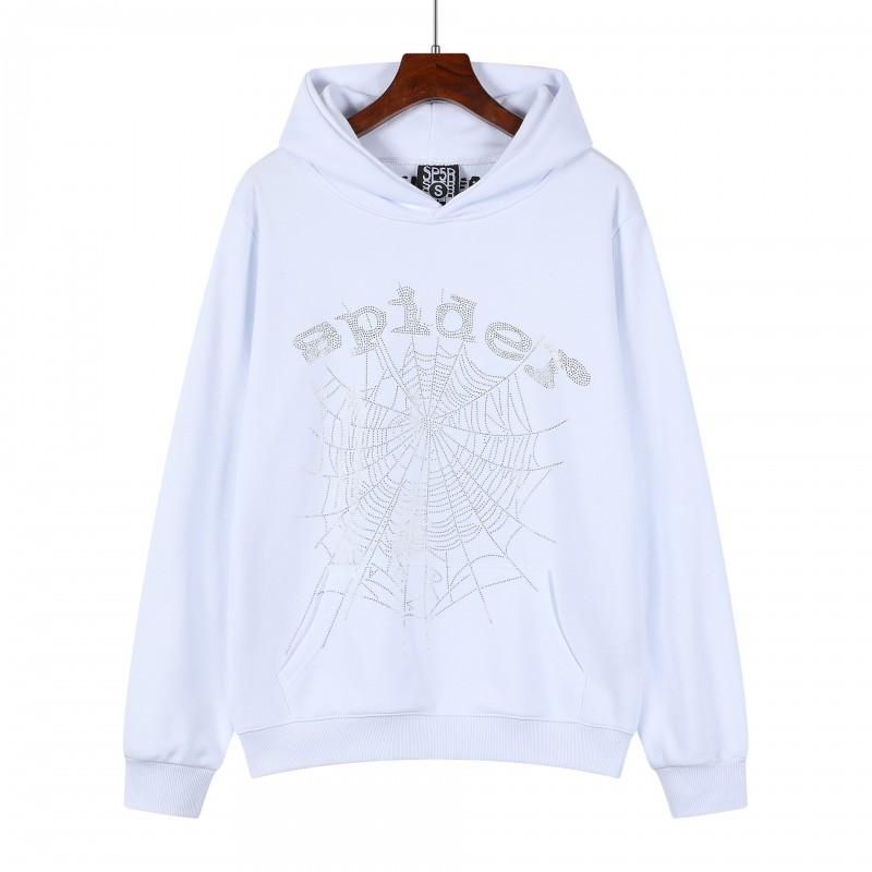 Mens Oversized Hoodie With Foil-Printed 55555 Letter Graphic Streetwear Cotton Fleece Sweatshirt Winter