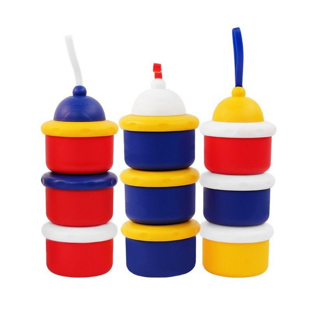 Портативный детский контейнер для хранения еды, ланч-бокс, модный детский дозатор для кормления младенцев, для младенцев и малышей