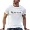 Brixton motorbikes logo T-Shirt mens graphic t shirts t shirt man casual T-Shirt