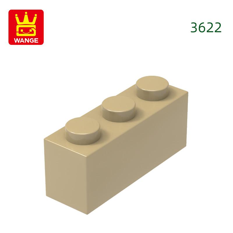 Нетоксичный 85 шт./лот 3622 1x3 точки Строительный блок Moc Классические аксессуары Совместим с Кирпич Детские игрушки Подарочная коробка