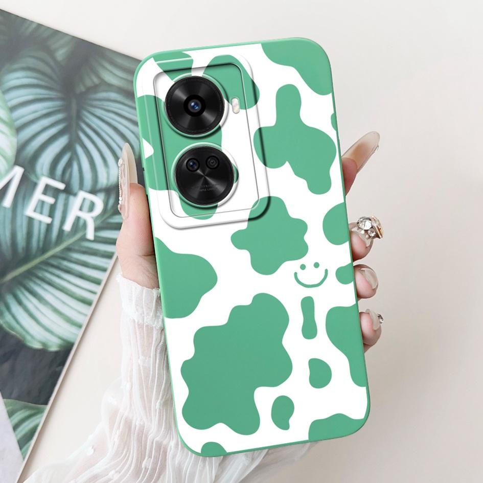 Nova 12 SE Case For Huawei Nova 12 SE Cover 2024 Fashion Painted Liquid Silicone Anti-Fall Protective Bumper For Nova 12SE Funda