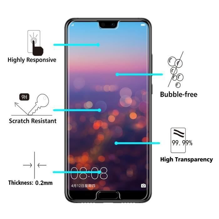 Verre Trempe HUAWEI P20 - Film Vitre Ecran Protection Phonillico®