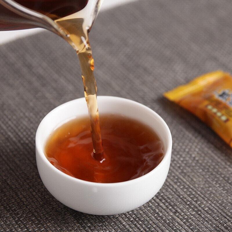 500 г чая пуэр провинции Юньнань, золотой классический клейкий ароматный чай туо, приготовленный чай