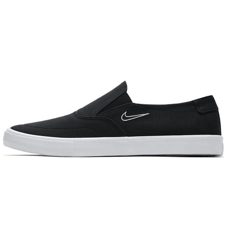 Nike Sb Portmore Ii Solarsoft Slip Черный Светлая Кость AH3364-001