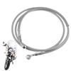 Motorcycle Hydraulic Brake Lines 110cm Clutch Lines Hose Stainless Brake Hose Replacement Clutch Pipe Motorcycle Accessories