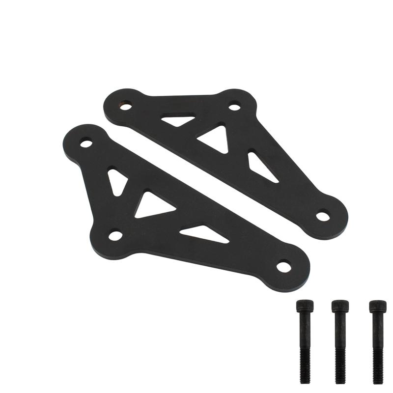 Motorcycle Rear Lowering Links Dog Bone Kit For Kawasaki Z1000 2014‑2017 Z1000SX Ninja 1000 2011‑2015 Black