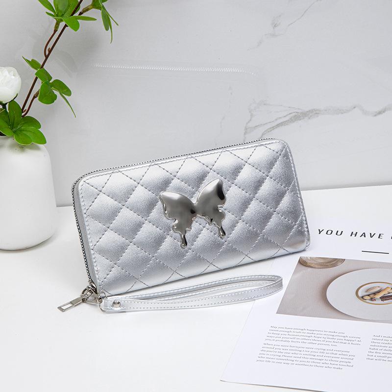 Lingge кошелек для нескольких карт, милый и симпатичный, оптовая продажа, женская сумка-бабочка, маленькая сумка из металла