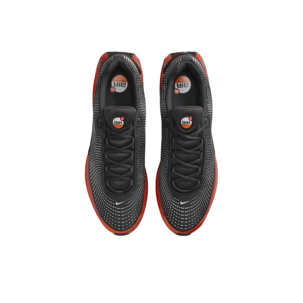 Nike Air Max DN Dark Smoke Grey Salsa Red Unisex Sneakers Black Metallic-Dark-Grey HJ6695-001
