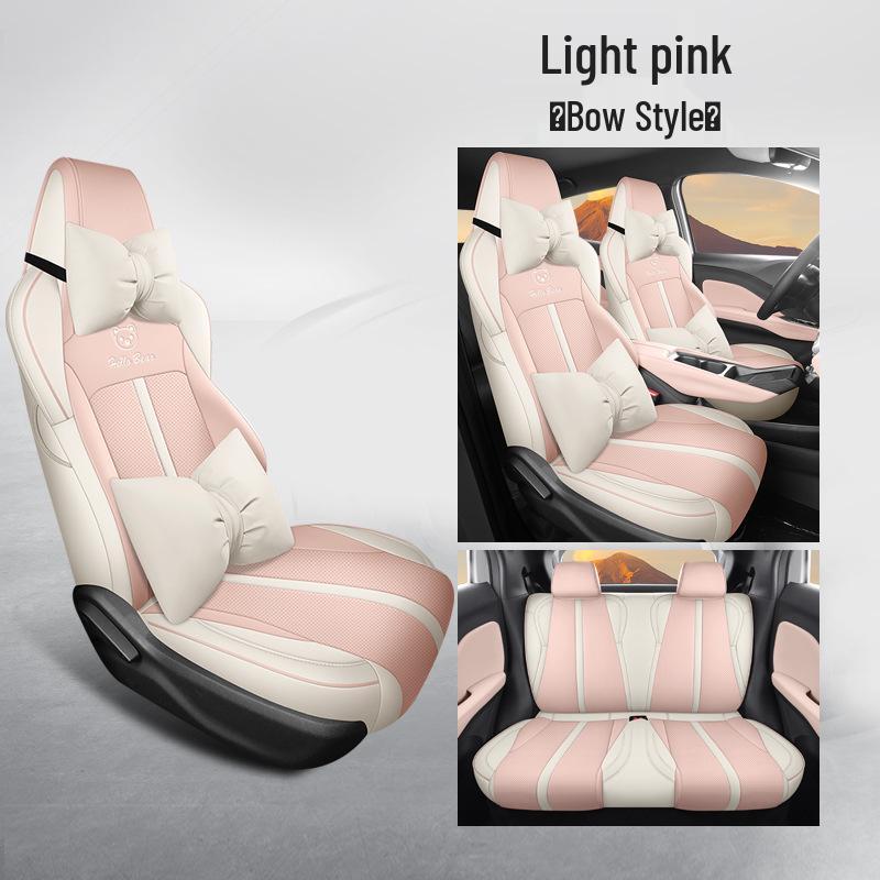 BYD Seagull Car Seat Cushion: New Full Leather, Four-Season, Five-Seat Fit