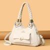 New Style Stitching Handbag Large Capacity Bag Messenger Bag Women's High-end Fashion All-match Tote Bag