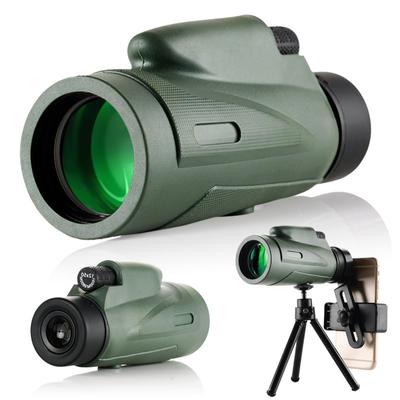 Монокуляр высокой четкости 12x50 для концертов, прямые поставки с фабрики, портативный наружный телескоп