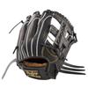 Rawlings Перчатки для бейсбола для взрослых, жесткие, PRO PREFERRED, с тиснением Wizard GH4FPW2CK4MG, размер в дюймах, рука метателя [для инфилдеров] #02, черные/крокодиловые, 11,5 для